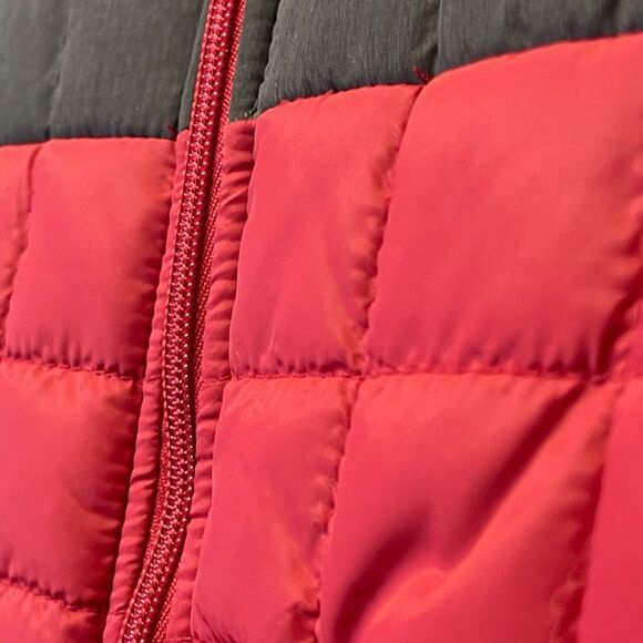 OU SOONERS Vest Men’s Large Gray Red University of Oklahoma Quilted Puffer EUC - Picture 9 of 12